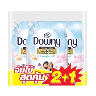 ดาวน์นี่ น้ำยาปรับผ้านุ่ม ฟองสบู่และดอกไม้ 950 มล. แพ็ค 2+1