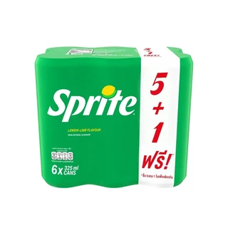 สไปรท์กระป๋อง 325มล.X6