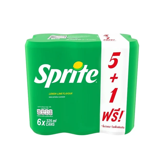 สไปรท์กระป๋อง 325มล.X6