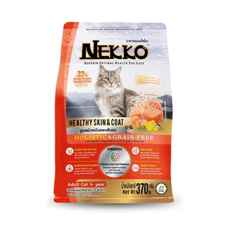 NEKKO CAT FOOD HEALTHY SKIN+COAT 370 G.