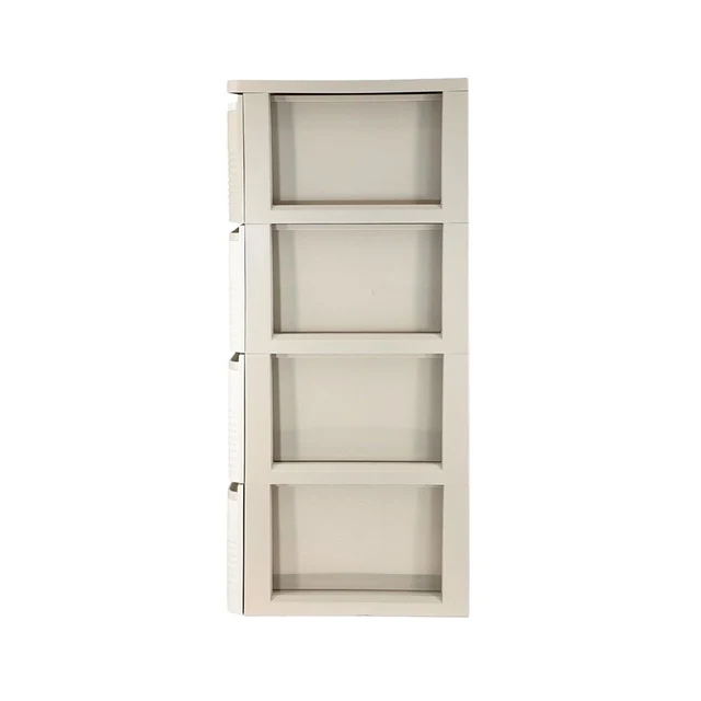 MOMENTO DRAWER STRIPE CREAM 4 TIER HH-480