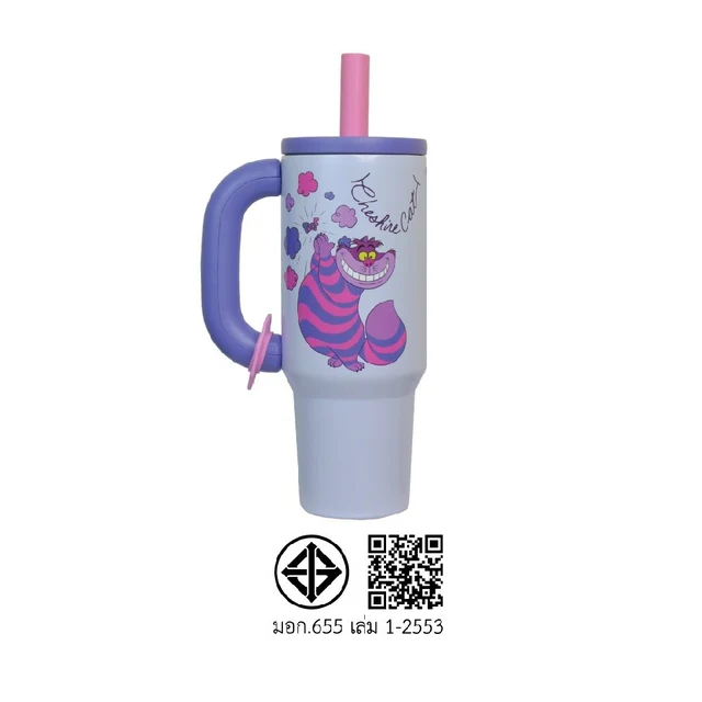 LOTUSS DISNEY CHESHIRE STAINLESS TUMBLER 1200 ML