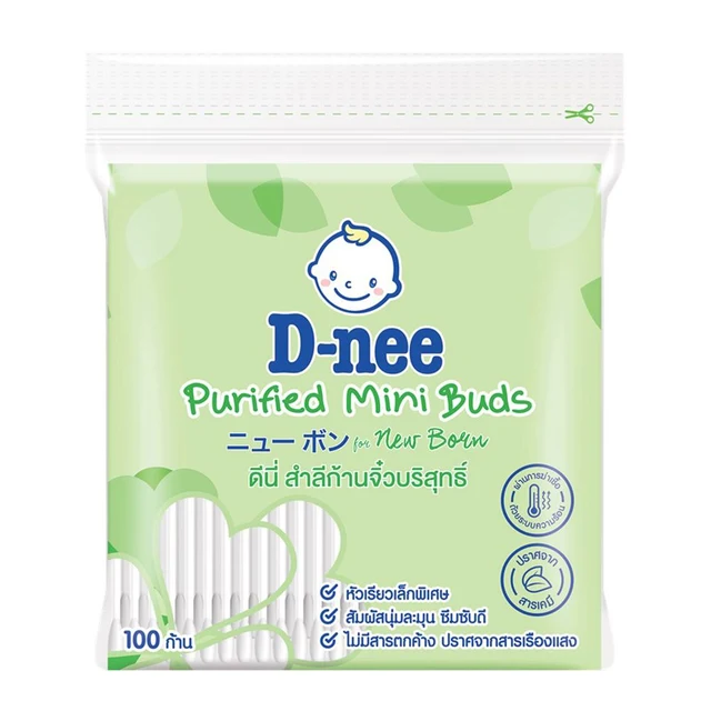 D NEE COTTON BUD 100 PCS.