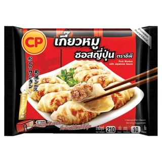 ซีพี เกี๊ยวหมูซอสญี่ปุ่นแช่แข็ง 210 กรัม