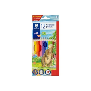 สเต็ดเล่อร์ ดินสอสียาว 12 สี (คละแบบ)