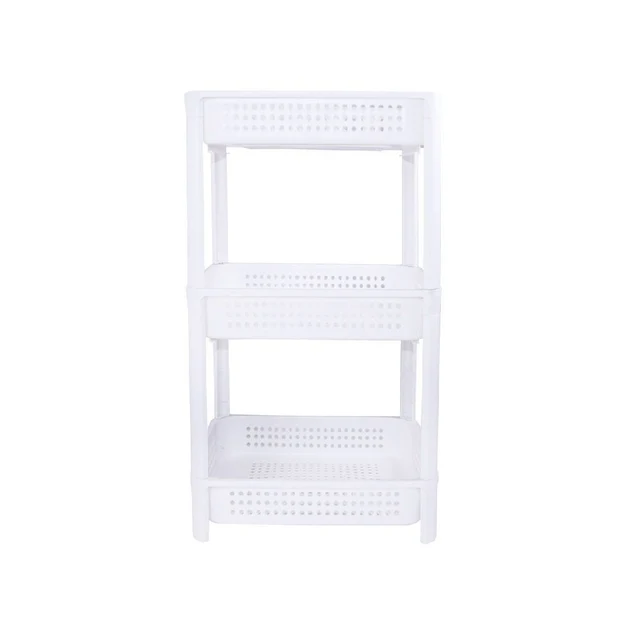 MOMENTO SHELF 3 TIERS COOPER WHITE