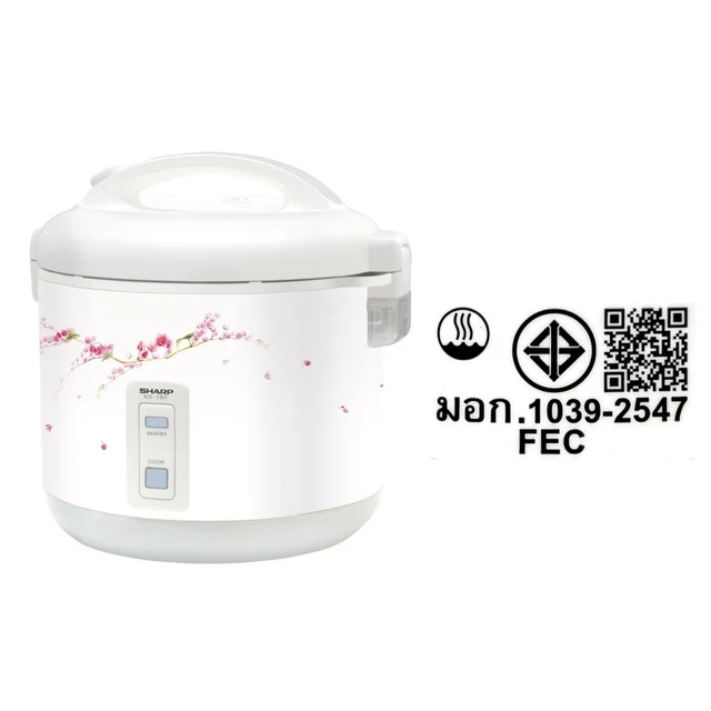 SHARP RICE COOKER 1.8 L #KS-18E (ASSORTED)