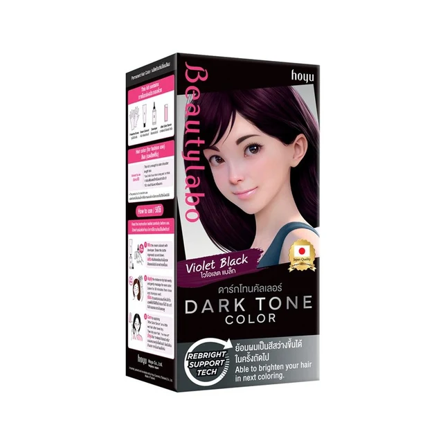 BEAUTYLABO DARK TONE VIOLET BLACK 180 ML
