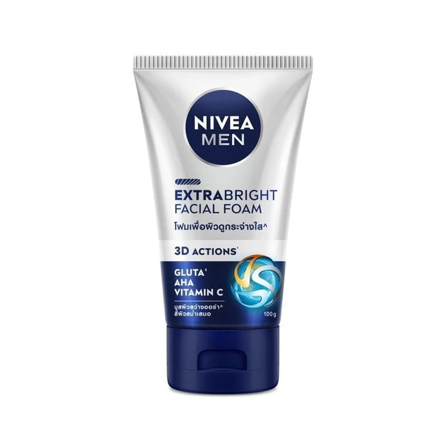 NIVEA MEN EXTRA WHITE FOAM 100G