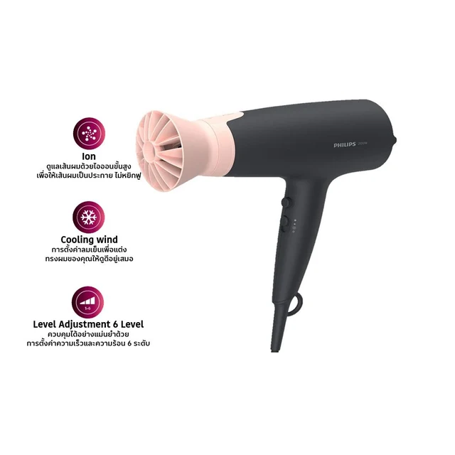 PHILIPS ไดร์เป่าผม 2100 วัตต์ BHD350/10