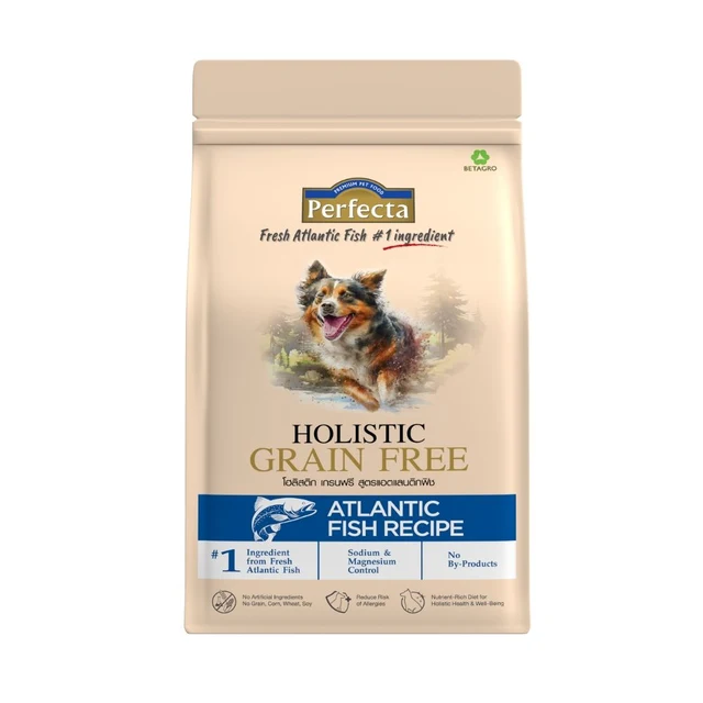PERFECTA HOLISTIC DOG ADULT FISH 0.8 KG.