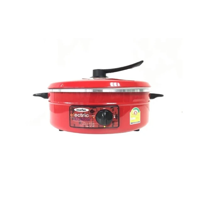 IMARFLEX กะทะไฟฟ้า #MP-12Q คละสี