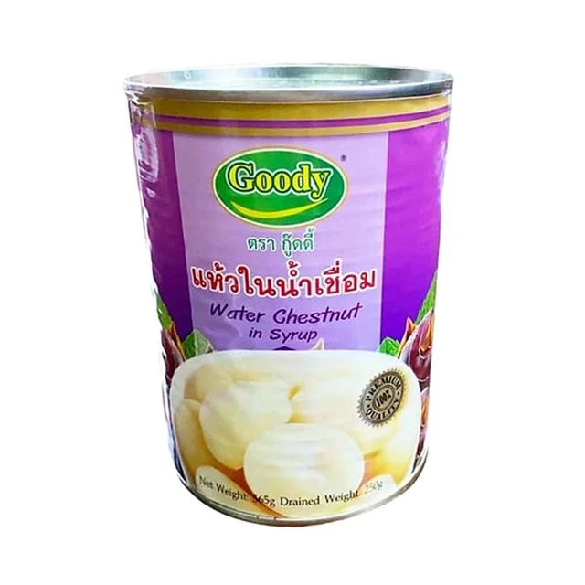 GOODY WATER CHESTNUT IN SYRUP 565 G.