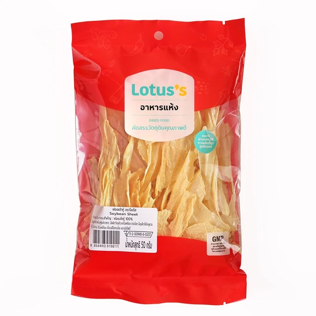 LOTUSS DRIED SOYBEAN SHEET 50 G