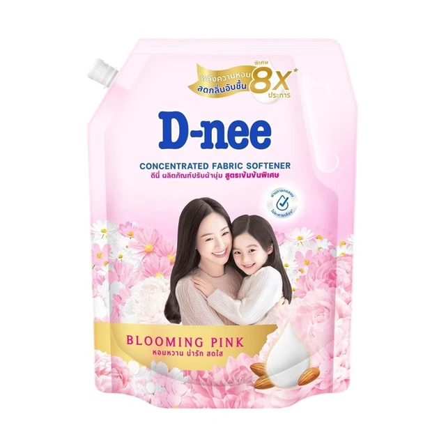 D-NEE FABRIC SOFTENER BLOOMING PINK 1000 ML