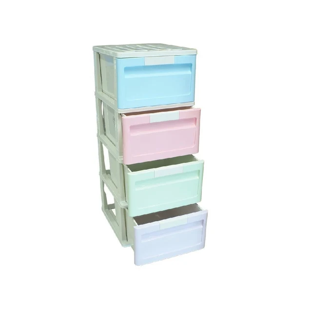 MOMENTO TALL DRAWER CABINET PLUFFY 4 TIER