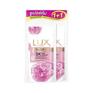 LUX SHOWER CREAM SOFT ROSE REFILL 350 ML PACK 1+1