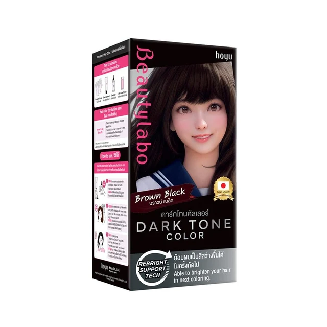 BEAUTYLABO DARK TONE BROWN BLACK 180 ML