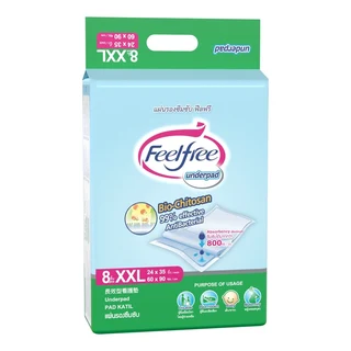 FEELFREE UNDERPAD BIG SHEET XXL 8 PCS.