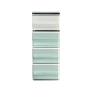 ตู้ลิ้นชัก STRIPE สีเขียว 4 ชั้น