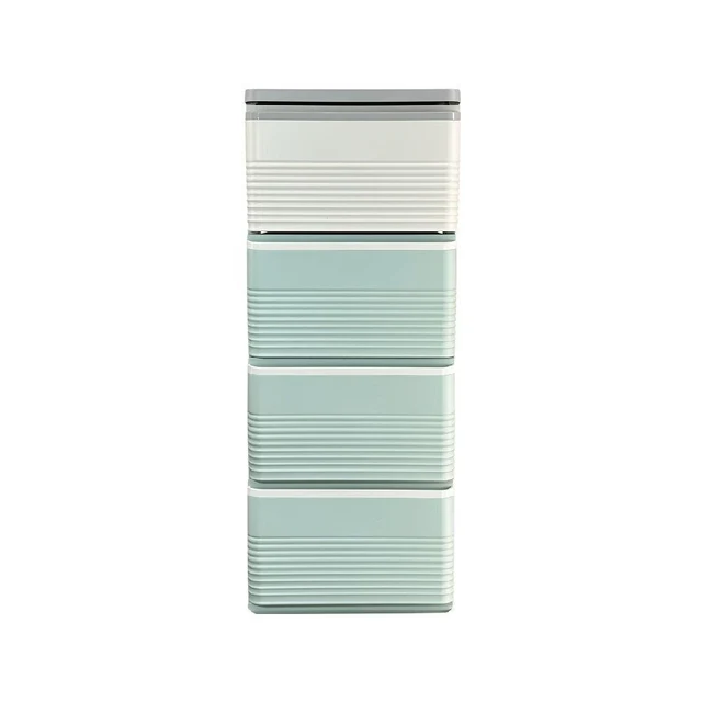 DRAWER STRIPE GREEN 4 TIER