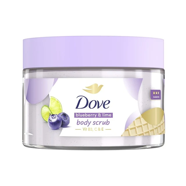 DOVE LIME BERRY BODY SCRUB 280 G