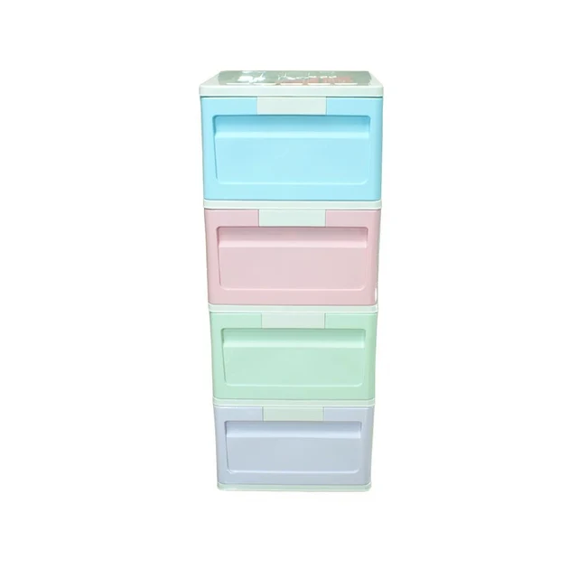 MOMENTO TALL DRAWER CABINET PLUFFY 4 TIER