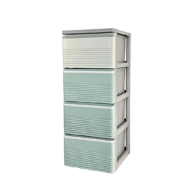 DRAWER STRIPE GREEN 4 TIER