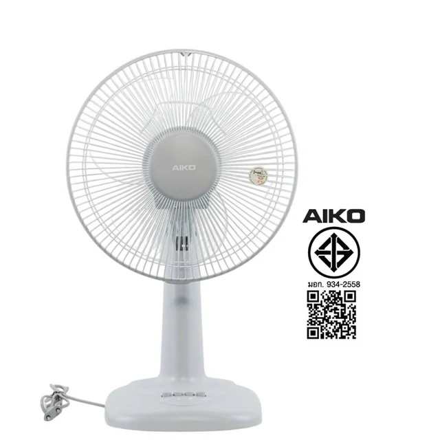 AIKO DESK FAN 12 INCH #AK-1299 (ASSORTED)