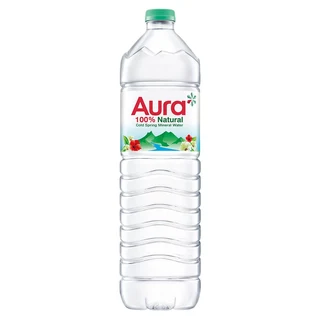 AURA NATURAL MINERAL WATER100% 1500 ML