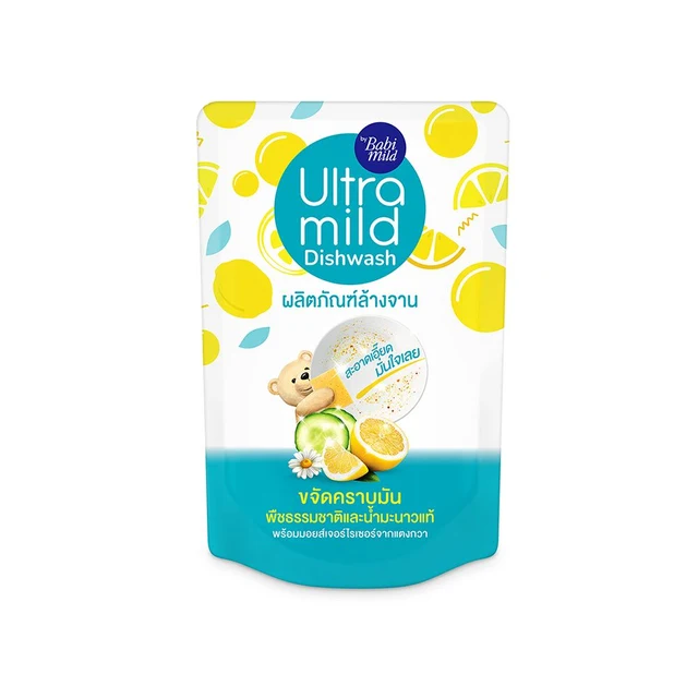 ULTRA MILD DISHWASH LEMON BURST RF 380ML