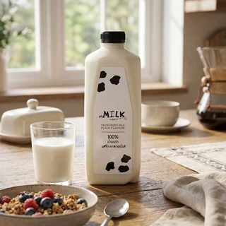M MILK PLAIN SIZE 2000 ML