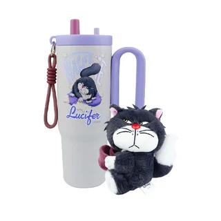 โมเมนโต แก้วน้ำสเตนเลส + ตุ๊กตาลูซิเฟอร์ 700 มล.