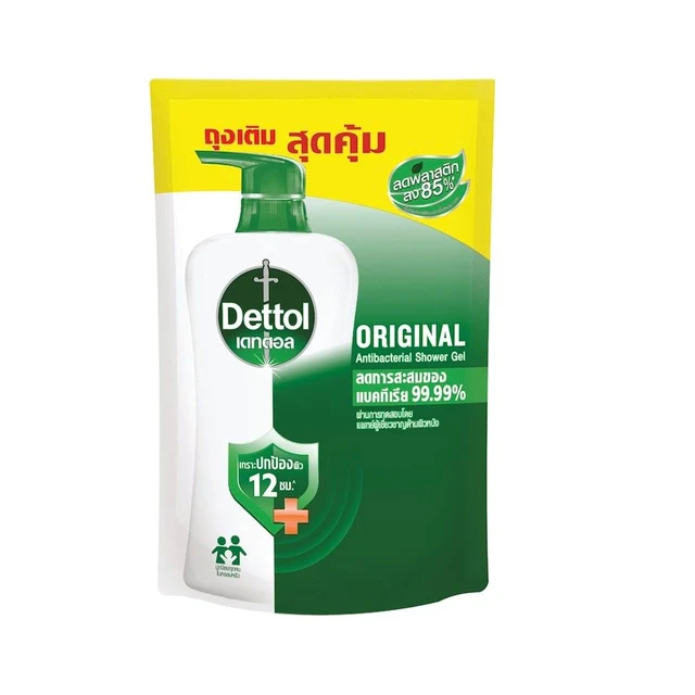 DETTOL SHOWER GEL ORIGINAL REFILL 370 ML.