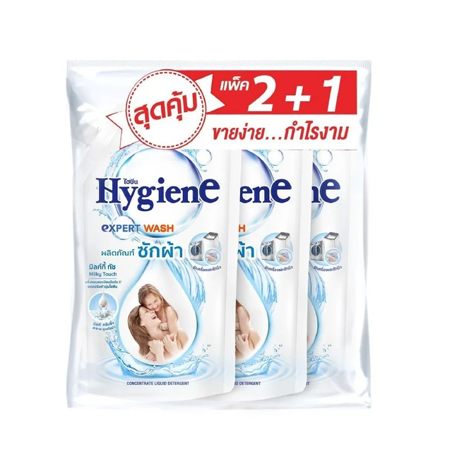 HYGIENE LIQUID MILKY TOUCH 600 ML PACK 2+1