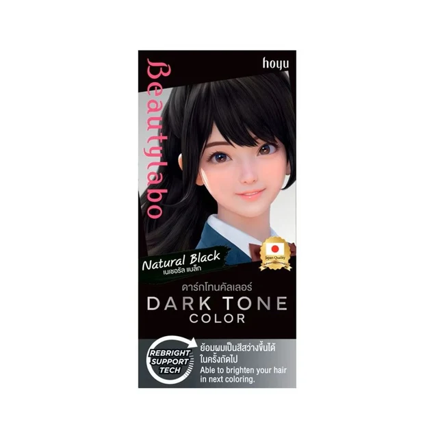 BEAUTYLABO DARK TONE NATURAL BLACK 180 ML