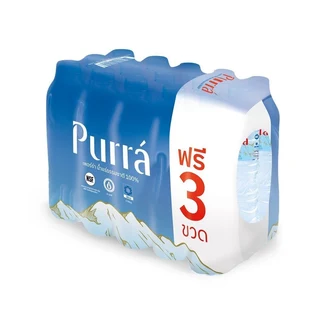 PURRA MINERAL WATER 600ML. PACK 12
