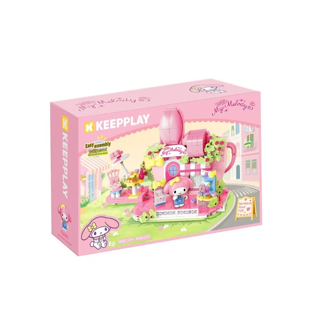 KEEPPLEY ตัวต่อ คาเฟ่ดอกไม้ของมายเมโลดี้