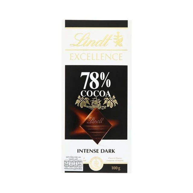 LINDT EXCELLENCE DARK 78%100 G.