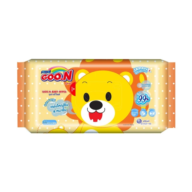 GOON BABY WIPES EXTRA LARGE 66SHEETS