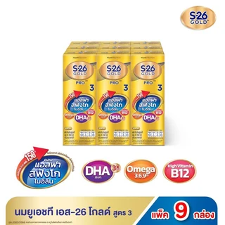 เอส-26 นมยูเอชที โกลด์ โปร 180 มล. แพ็ค 9