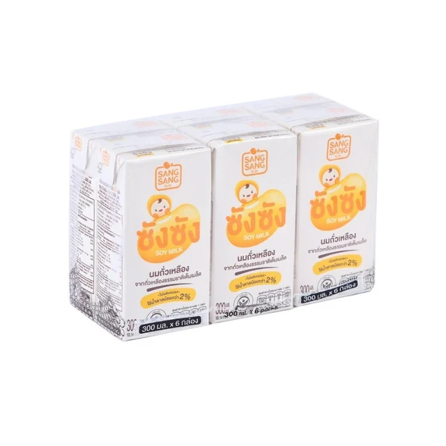 SANG SANG UHT SOY MILK 300 ML PACK 6