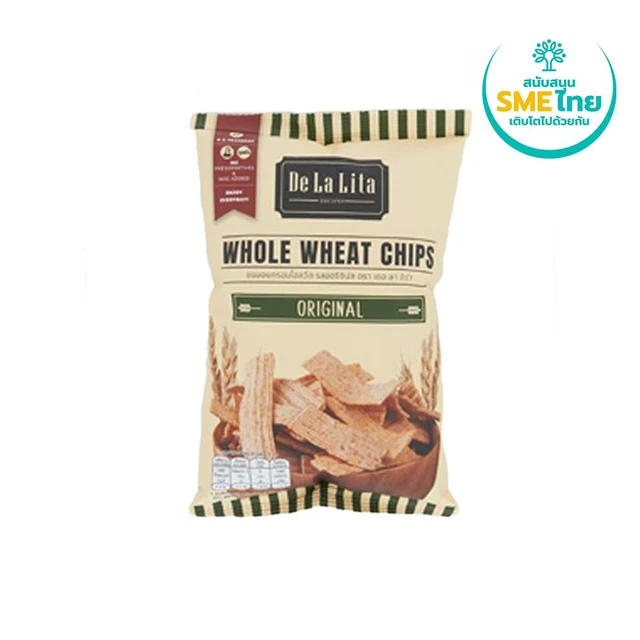 DE LA LITA WHOLE WHEAT CHIPS ORIGINAL 30G.