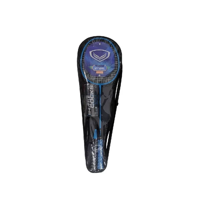 GRANDSPORT BADMINTON TWIN NO JOINT NOVAX + 3 SHUTTLECOCKS