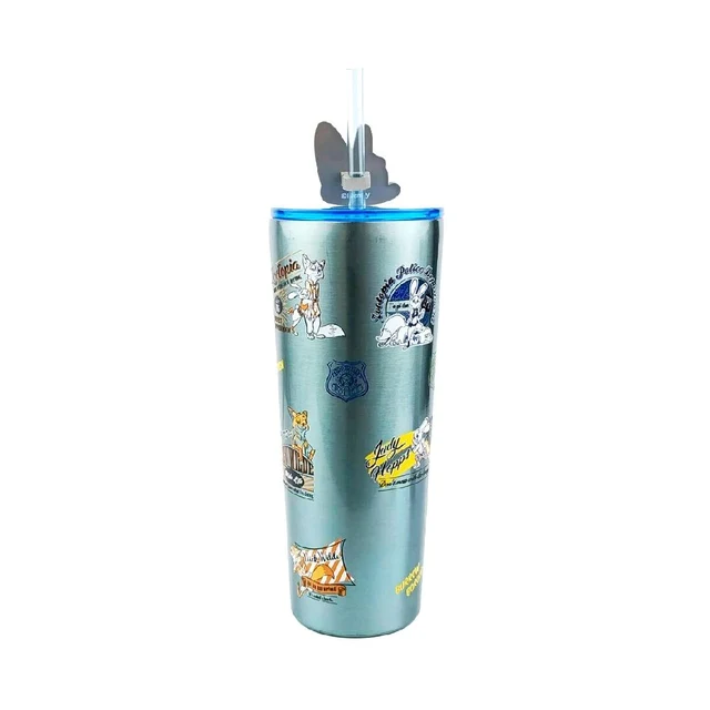 MOMENTO TUMBLER STAINLESS ZOOTOPIA BLUE 700 ML