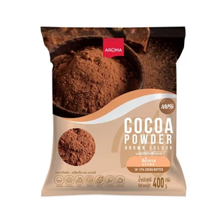 AROMA COCOA POWDER BROWN COLOUR 400 G