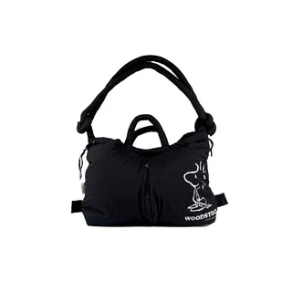 MOMENTO SHOULDER BAG WOODSTOCK BLACK