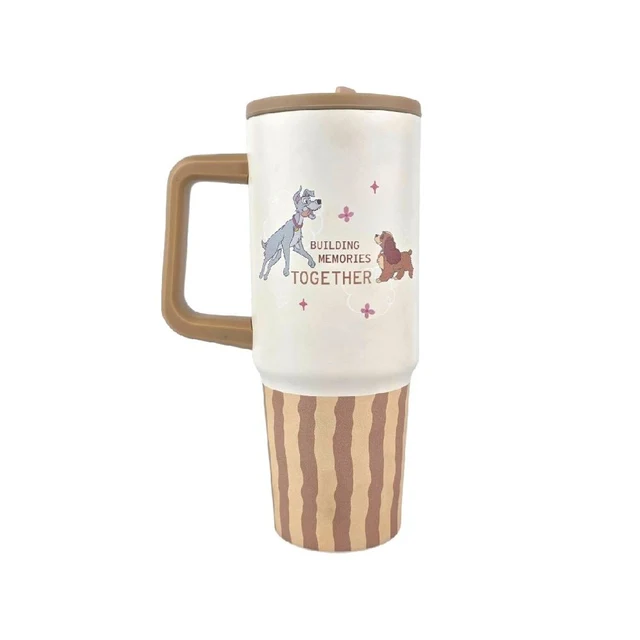 STAINLESS TUMBLER LADY+THE TRAMP 900 ML