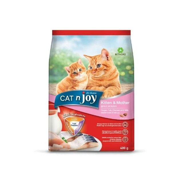 CNJ CAT OCEAN FISH+CHICKEN+MILK 400 G.