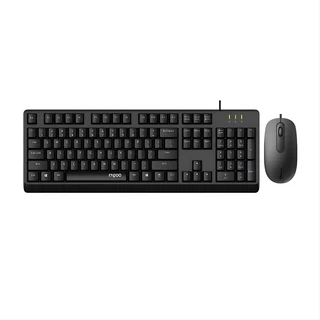 RAPOO WIRED MOUSE KEYBOARD#X130PRO BLACK